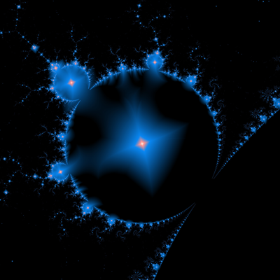 A complex fractal geometric pattern representing the non-ergodic and infinite variance nature of financial returns.